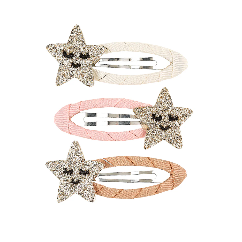 Pinzas Estrellas doradas Dagmar